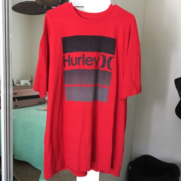 Red hurley shirt Clearance